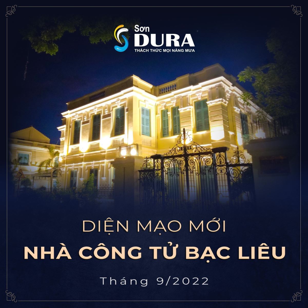 nhà công tử Bạc Liêu được trùng tu bởi Sơn Dura