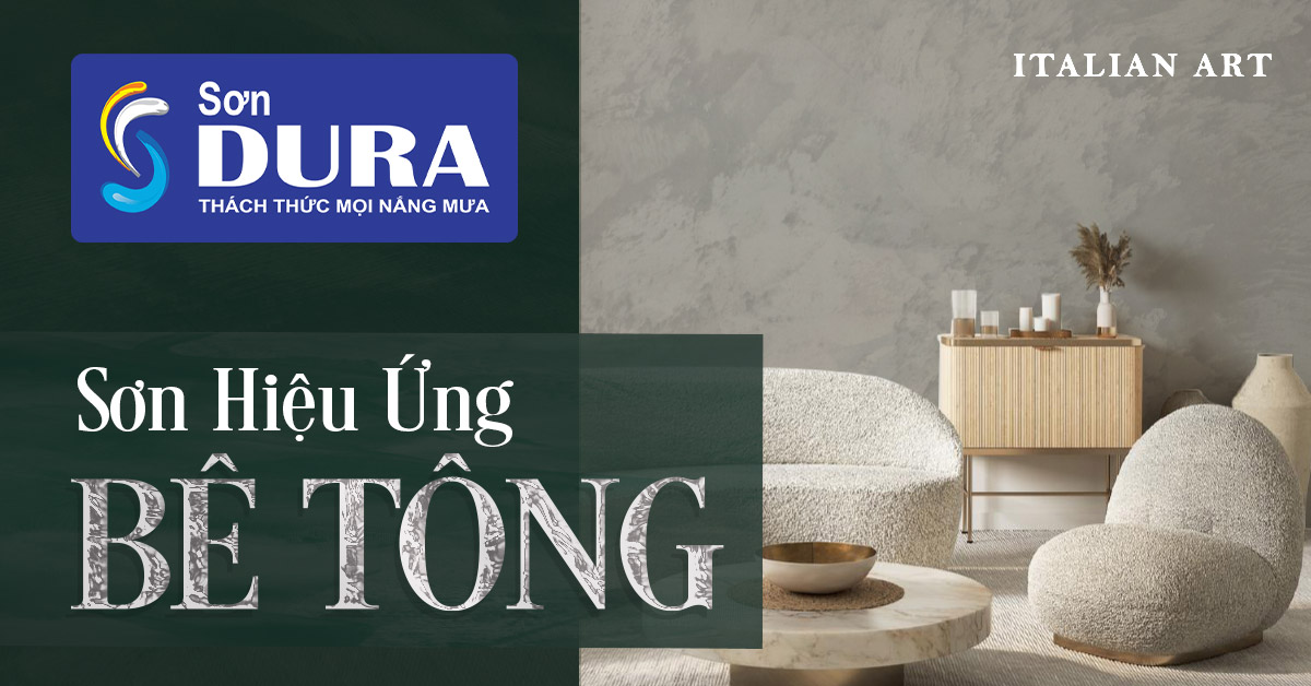 Sơn hiệu ứng bê tông Italian Art