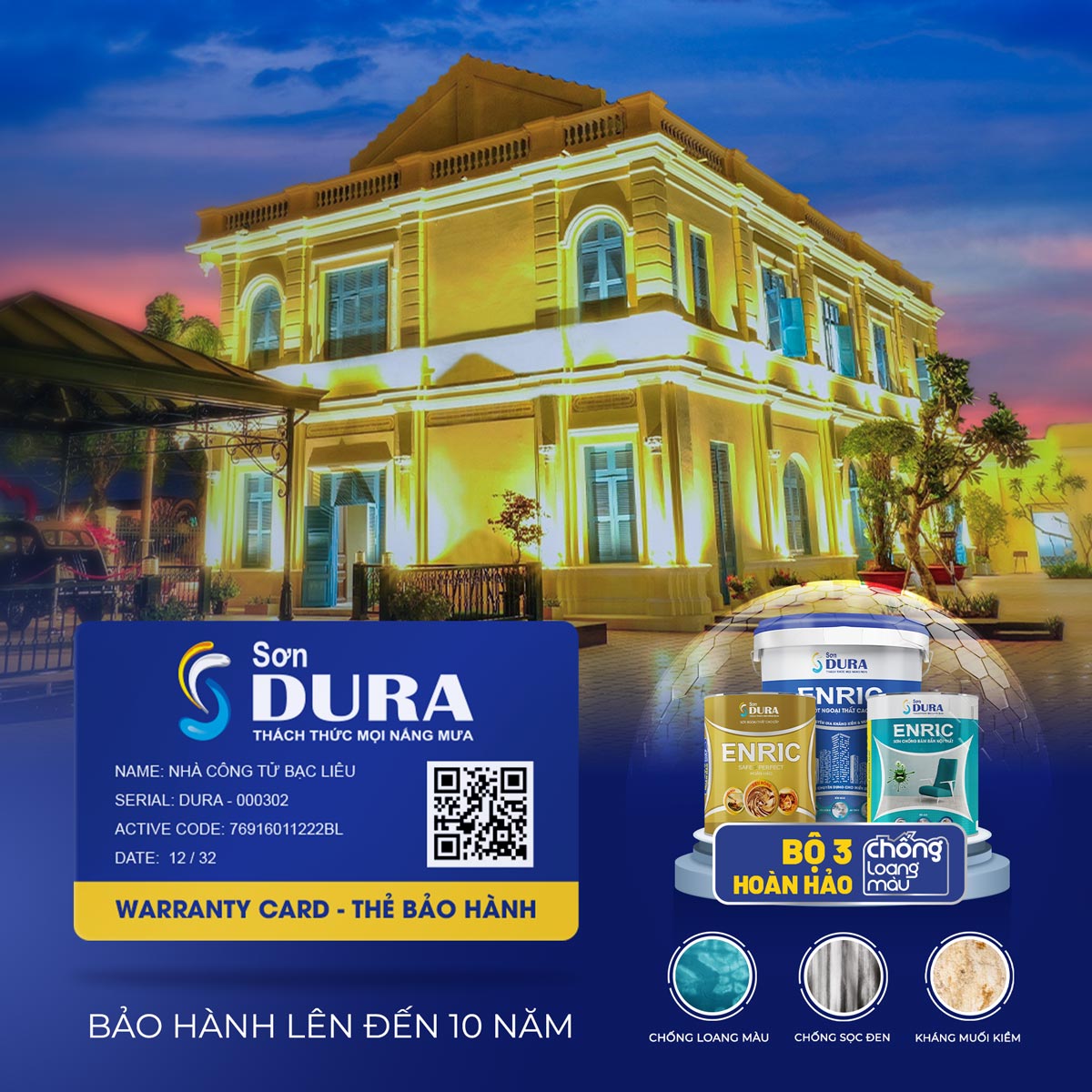 tính năng nổi bật của BBHH sơn chống loang màu 